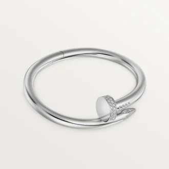 Brățară Juste Un Clou, model mare, cu diamante