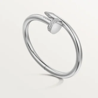 Brățară Juste Un Clou, model mare, cu diamante