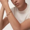 Brățară Juste Un Clou, model mare, cu diamante