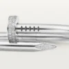 Brățară Juste Un Clou, model mare, cu diamante