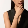 Brățară Juste Un Clou, model mic, diamante