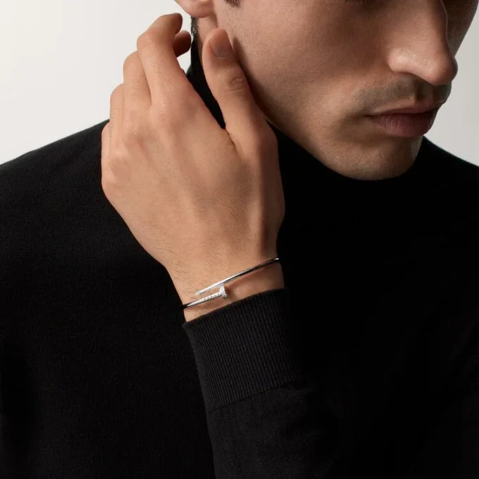 Brățară Juste Un Clou, model mic, diamante