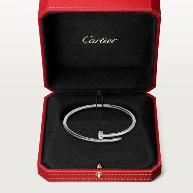 Brățară Juste Un Clou, model mic, diamante