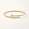 Brățară Juste Un Clou, model mic, diamante montate invers