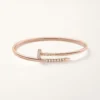 Brățară Juste Un Clou, model mic, diamante montate invers