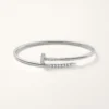 Brățară Juste Un Clou, model mic, diamante montate invers