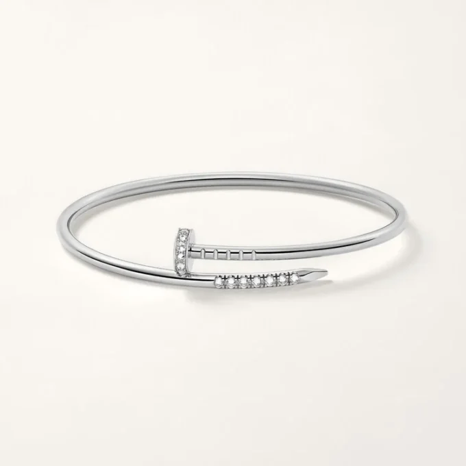 Brățară Juste Un Clou, model mic, diamante montate invers