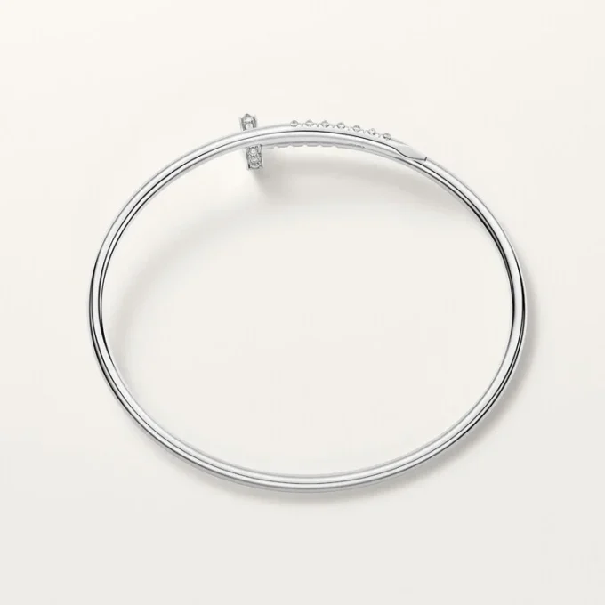 Brățară Juste Un Clou, model mic, diamante montate invers