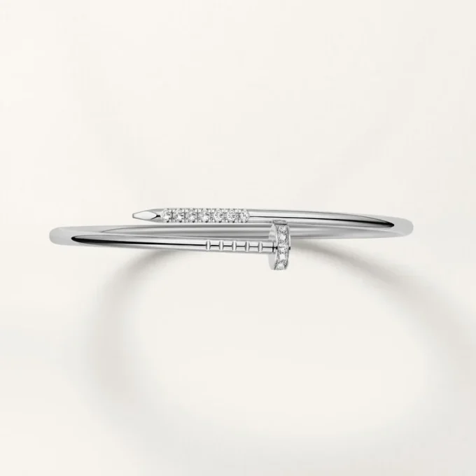Brățară Juste Un Clou, model mic, diamante montate invers