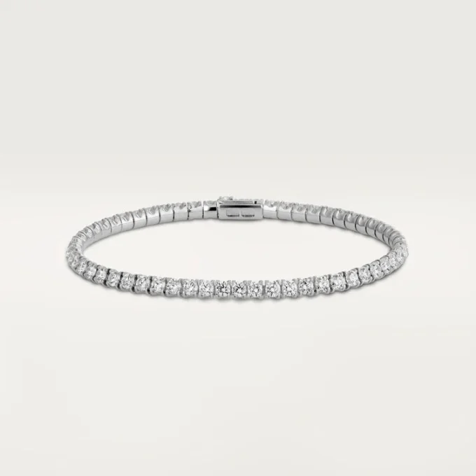 Brățară Lignes Essentielles, diamante tăiate în stil briliant