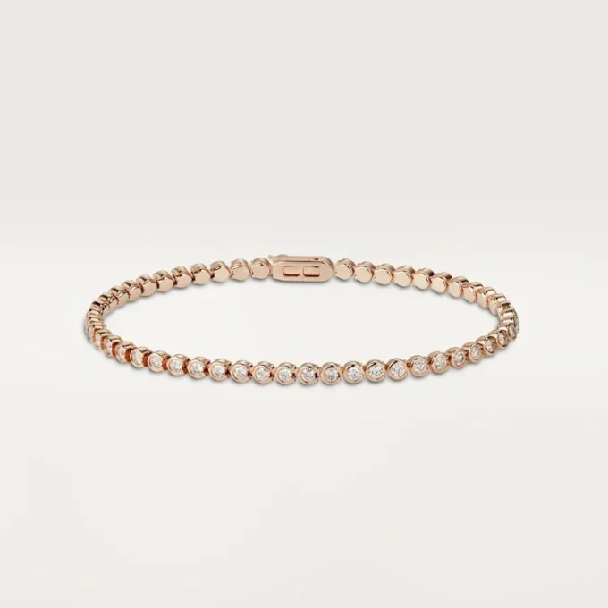 Brățară Lignes Essentielles, diamante tăiate în stil briliant