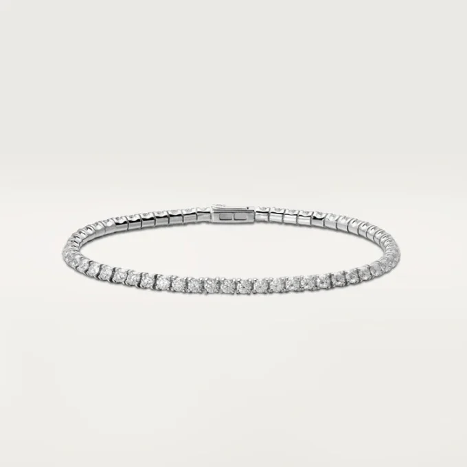 Brățară Lignes Essentielles, diamante tăiate în stil briliant