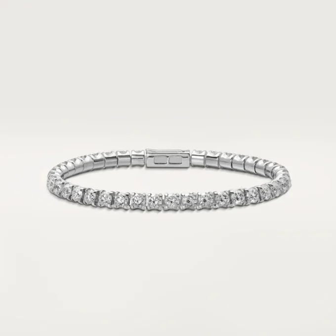 Brățară Lignes Essentielles, diamante tăiate în stil briliant
