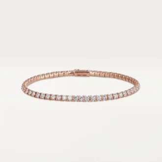 Brățară Lignes Essentielles, diamante tăiate în stil briliant