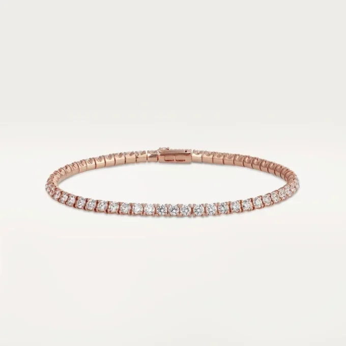 Brățară Lignes Essentielles, diamante tăiate în stil briliant
