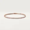 Brățară Lignes Essentielles, diamante tăiate în stil briliant
