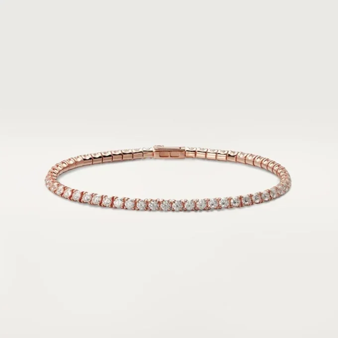 Brățară Lignes Essentielles, diamante tăiate în stil briliant