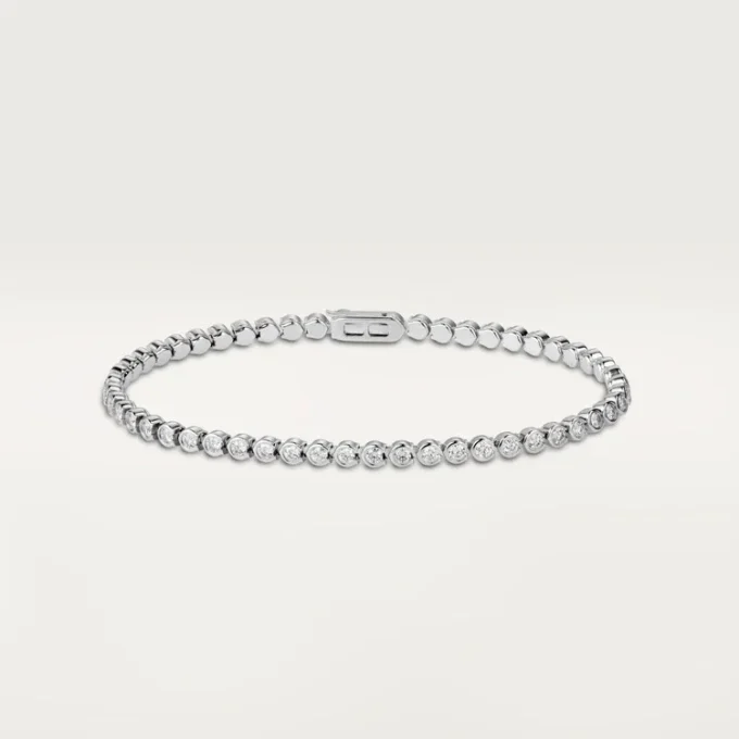 Brățară Lignes Essentielles, diamante tăiate în stil briliant