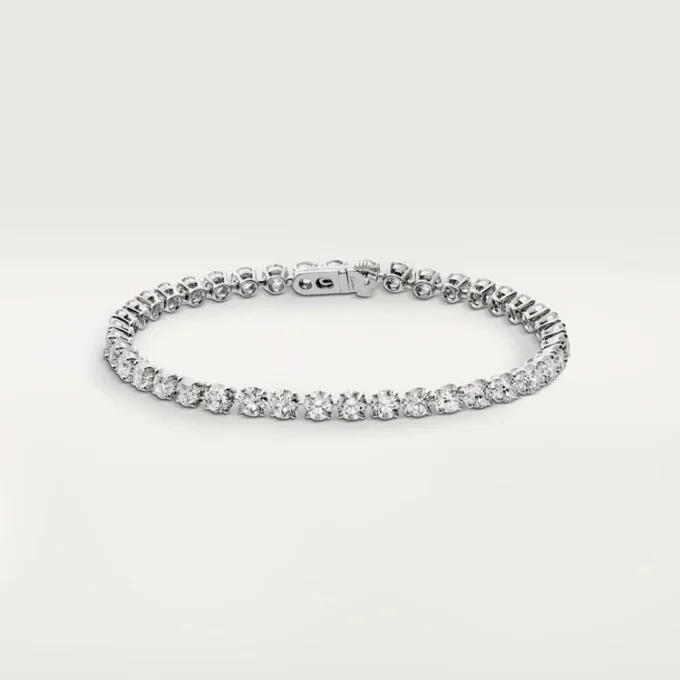 Brățară Lignes Essentielles, diamante tăiate în stil briliant