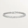 Brățară Lignes Essentielles, diamante tăiate în stil briliant