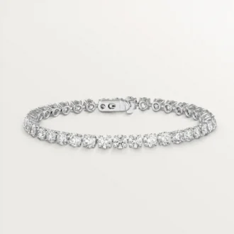 Brățară Lignes Essentielles, diamante tăiate în stil briliant