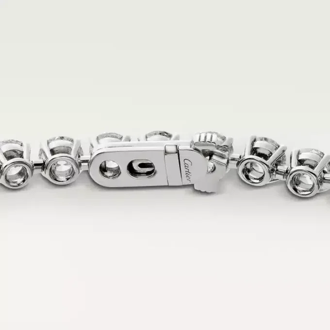 Brățară Lignes Essentielles, diamante tăiate în stil briliant