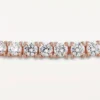 Brățară Lignes Essentielles, diamante tăiate în stil briliant