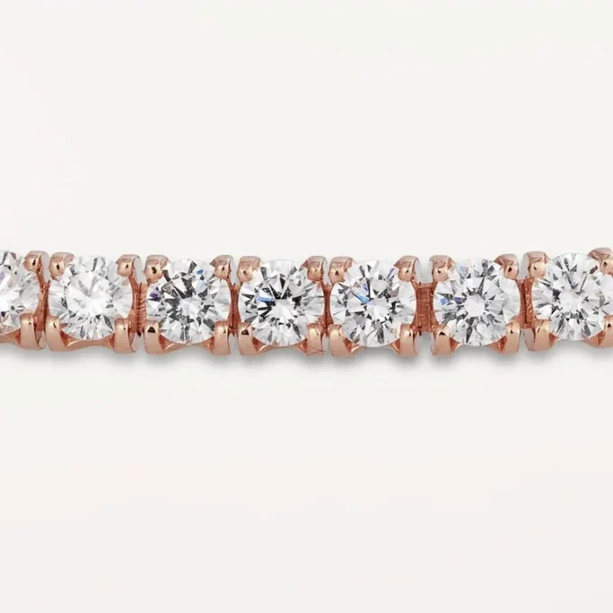 Brățară Lignes Essentielles, diamante tăiate în stil briliant