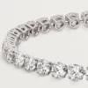 Brățară Lignes Essentielles, diamante tăiate în stil briliant