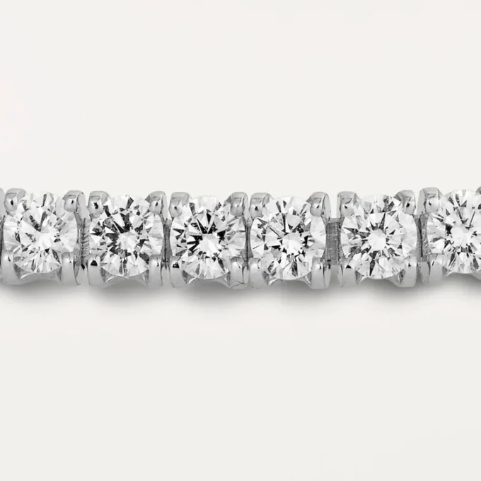 Brățară Lignes Essentielles, diamante tăiate în stil briliant