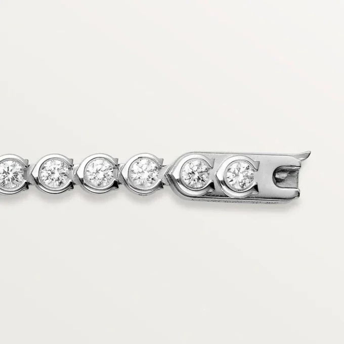 Brățară Lignes Essentielles, diamante tăiate în stil briliant