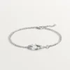 Brățară Love – Aur alb, diamante – Cartier