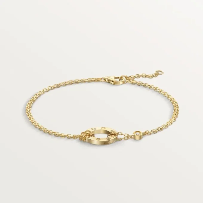 Brățară Love – Aur galben, diamante – Cartier