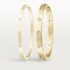 Brățară Love, model clasic, 10 diamante Brățară Love, model clasic, 10 diamante