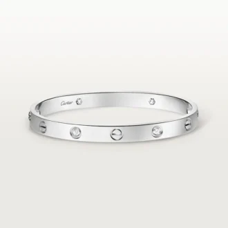 Brățară Love, model clasic, 4 diamante