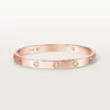 Brățară Love, model clasic, 4 diamante Brățară Love, model clasic, 4 diamante