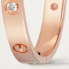 Brățară Love, model clasic, 4 diamante Brățară Love, model clasic, 4 diamante
