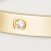 Brățară Love, model clasic, 4 diamante