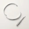 Brățară Love, model mediu, 4 diamante