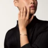 Brățară Love, model mic, 10 diamante