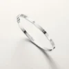 Brățară Love, model mic, 6 diamante