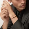 Brățară Love, model mic, 6 diamante