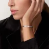 Brățară Love, model mic, 6 diamante