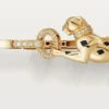 Brățară Panthere De Cartier – Aur galben, Lac, Diamant, Granat Tsavorit, Onyx – Cartier