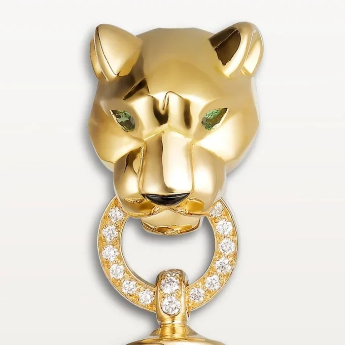 Brățară Panthere De Cartier, cu lanț, diamante