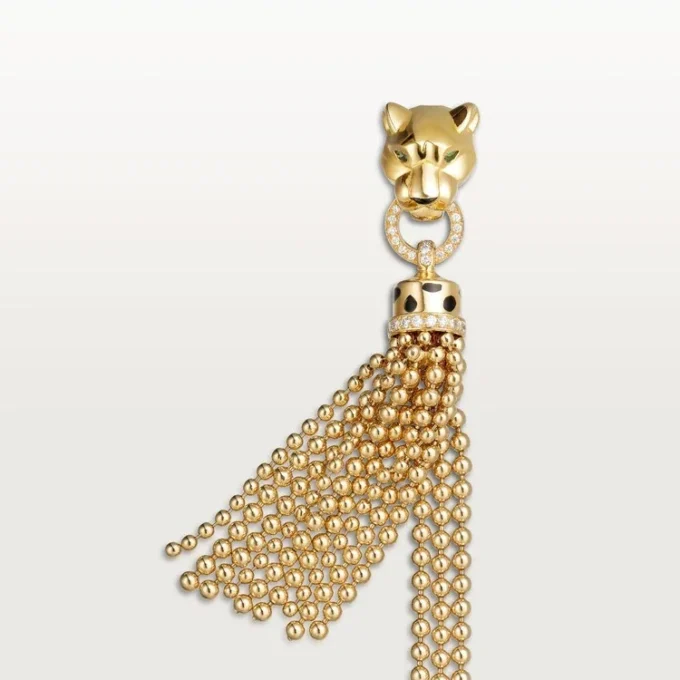 Brățară Panthere De Cartier, cu lanț, diamante