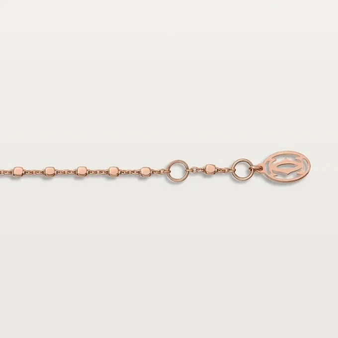 Brățară Panthere De Cartier – Aur roz, granate tsavorite, diamante – Cartier