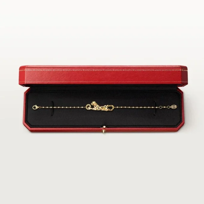Brățară Panthere De Cartier, cu lanț, diamante