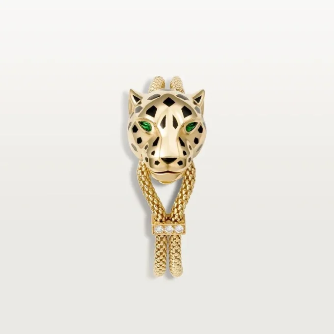 Brățară Panthere De Cartier, cu lanț, diamante