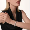 Brățară Panthere De Cartier, model mediu, pavată